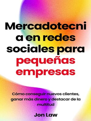 cover image of Mercadotecnia en redes sociales para pequeñas empresas
